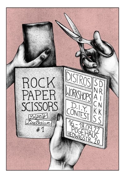 Rock.Paper.Scissors: Zine-Fest in Leipzig