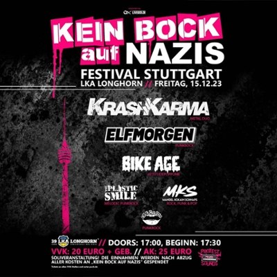 Ox präsentiert: Kein Bock auf Nazis Festival Stuttgart