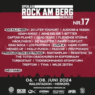 Ox präsentiert: Rock am Berg Festival Merkers
