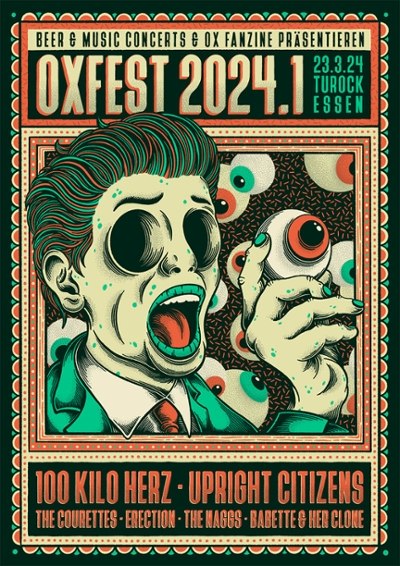 ... und so sieht das Artwork der Poster für das OxFest 2024 aus