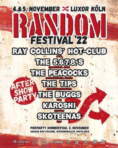 Ox präsentiert: Random Festival in Köln