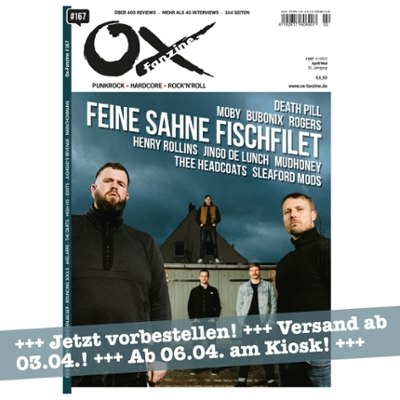 Ox #167 erscheint am 6.4.23