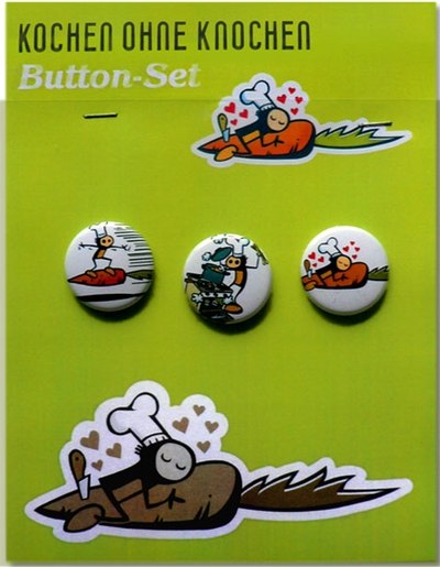 Kochbuch-Buttons