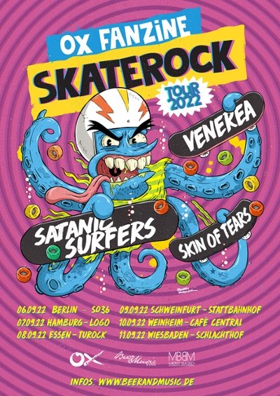 Ox Fanzine Skaterock Tour 2022