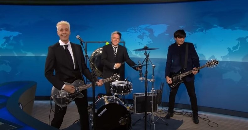 DIE ÄRZTE bei den Tagesthemen