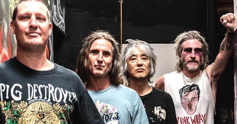 HARD-ONS: Gastsänger Jerry A von POISON IDEA