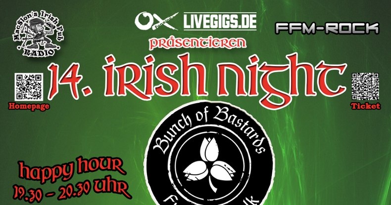 Ox präsentiert: 14. Irish Night
