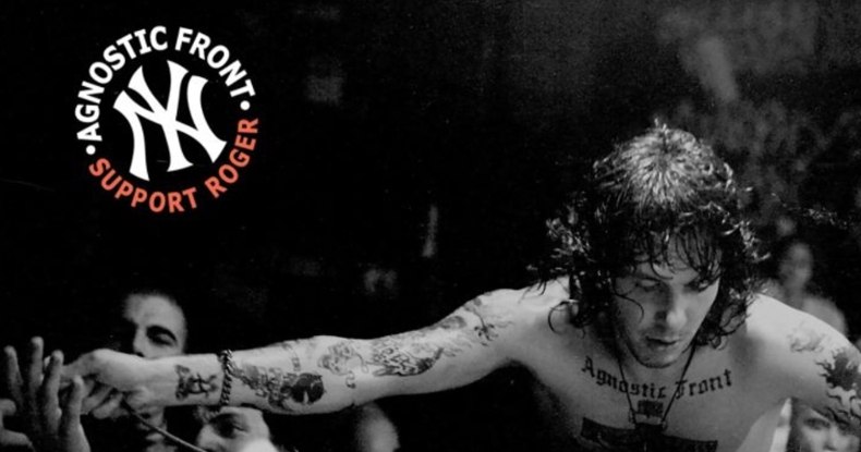 AGNOSTIC FRONT: Spenden für Roger